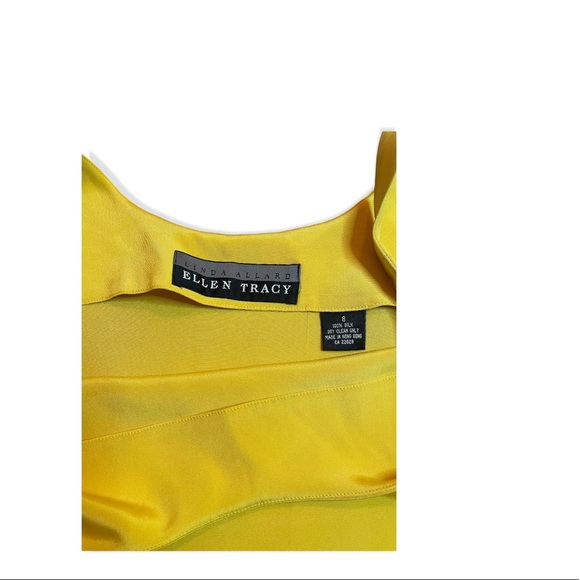 Vintage Ellen Tracey, 100% silk tank top. Size 8. - Picture 3 of 3